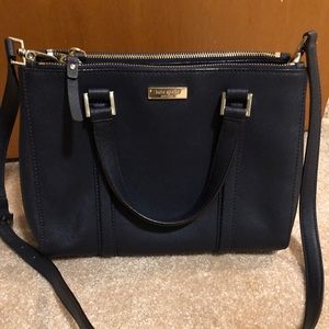 Navy blue Kate Spade hand bag